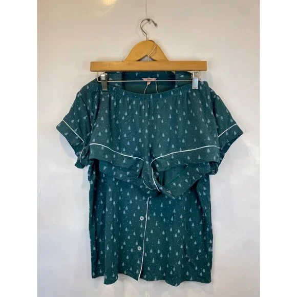 Eberjey Christmas Pajama Set - Picture 4 of 8